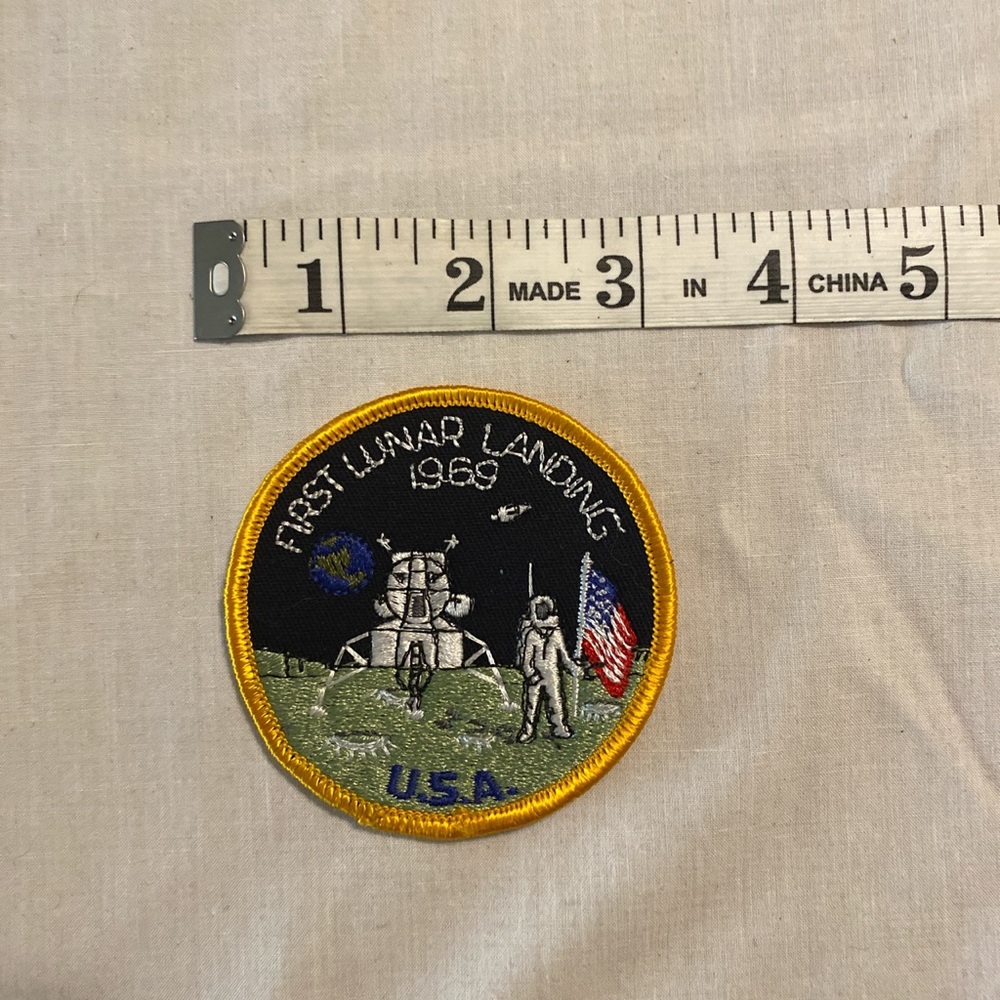 Lunar landing patch